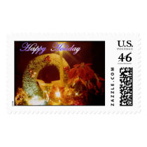 Happy-Holiday postage
