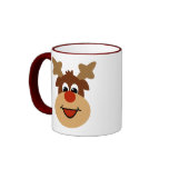 Happy Holiday Reindeer Mug
