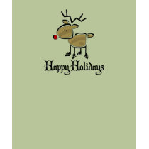 Happy Holiday Reindeer t-shirts