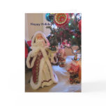 Happy Holiday Santas Card