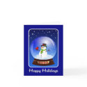 Happy Holidays - 2009 Snowglobe cards