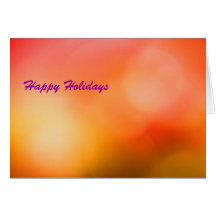 happy holidays abstract blurred background cards