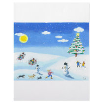 HAPPY HOLIDAYS (alternate) letterhead