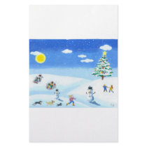 HAPPY HOLIDAYS (alternate) stationery