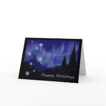 Happy Holidays - Aurora Borealis cards by seabunky Happy Holidays - Aurora Borealis cards
