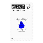 Happy Holidays Autism Awareness Stamp