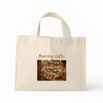 Happy Holidays - Bearing Gifts - Jumbo Tote Bag by bluebeachsong Happy Holidays - Bearing Gifts - Jumbo Tote Bag