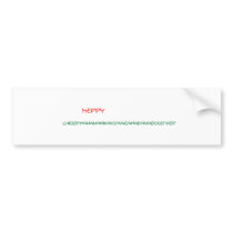 Happy Holidays bumper stickers by nemesisgeneral Happy Holidays bumper stickers