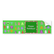 Happy Holidays! bumper stickers