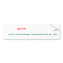 Happy Holidays bumper stickers by nemesisgeneral Happy Holidays bumper stickers