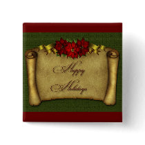 Happy Holidays buttons
