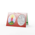 Happy Holidays Candle Photo Template cards by AuntBetsy Happy Holidays Candle Photo Template cards