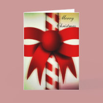 Happy Holidays Candy Cane cards