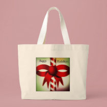 Happy Holidays Candy Cane bags