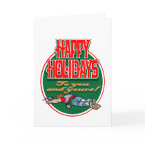 Happy holidays card