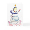 Happy Holidays cards by Sneaky_P_Illustratio Happy Holidays cards