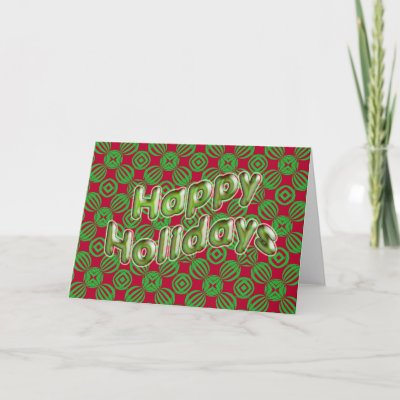 happy holidays cards