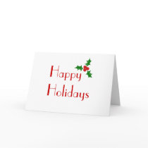 Happy Holidays cards