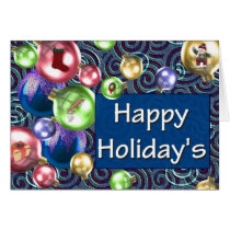 Happy Holiday's cards by JustParties Happy Holiday's cards