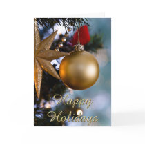 Happy Holidays card