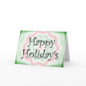 Happy Holiday's cards