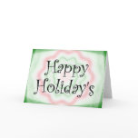 Happy Holiday's Greeting Cards