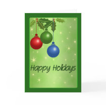 Happy Holidays Greeting Card