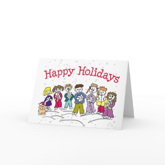 Happy Holidays card