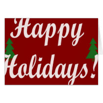 Happy Holidays cards