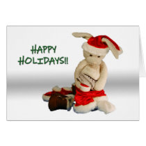 Happy Holidays Christmas Card 5 cards