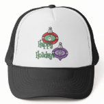 Happy Holidays Christmas Decorations hats