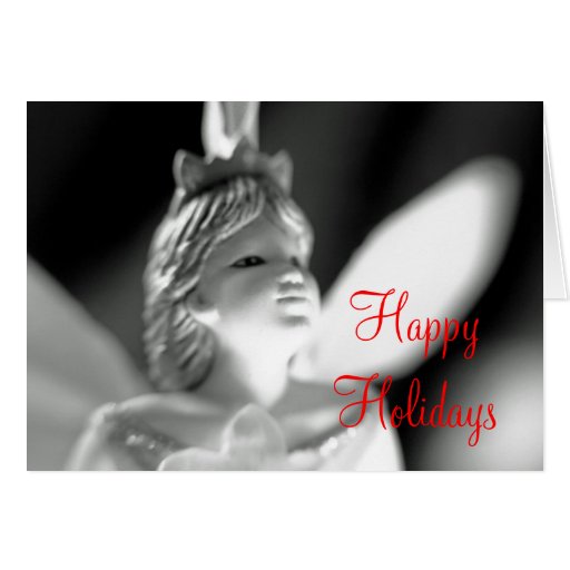Happy Holidays Christmas fairy Greeting Card