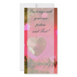 Happy Holidays Christmas Heart Cards Photo Card