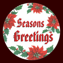Happy Holidays Christmas Stickers stickers