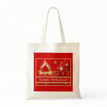 Happy Holidays Christmas Tree bags