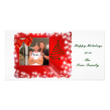 Happy Holidays Custom Photo Card