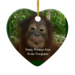 Happy Holidays Decoration Krista Orangutan ornaments