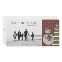 Happy Holidays Family Photo Cards