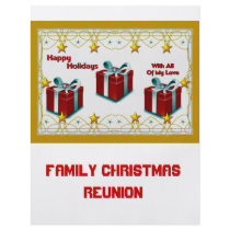 Happy Holidays flyers by smudgeart Happy Holidays flyers