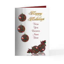 Happy holidays from bussiness cards