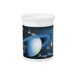 Happy Holidays From Cassini Drink Pitcher