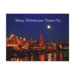 Happy Holidays from Kansas City Plaza Lights postcards