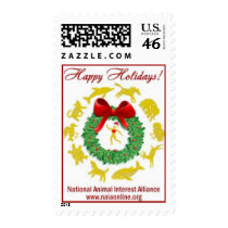 Happy Holidays from NAIA Postage Stamps
