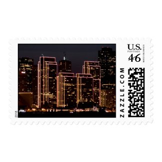 Happy Holidays from San Francisco stamp