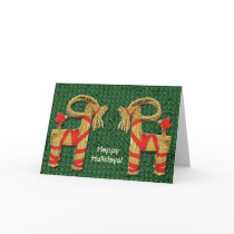 Happy Holidays from the Jul Bok Goat cards