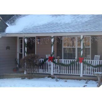 Happy Holidays, Front Porch card