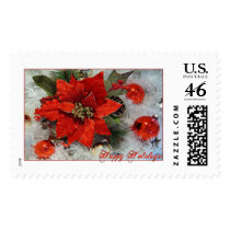 Happy Holidays-Full Color postage by kittytrishia Happy Holidays-Full Color postage
