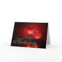 Happy Holidays Gift Tag Card