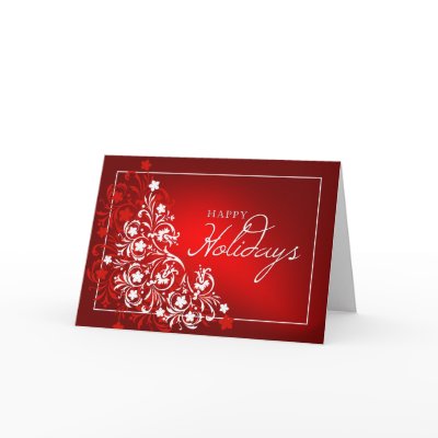 Happy Holidays Greeting Card by SquirrelHugger