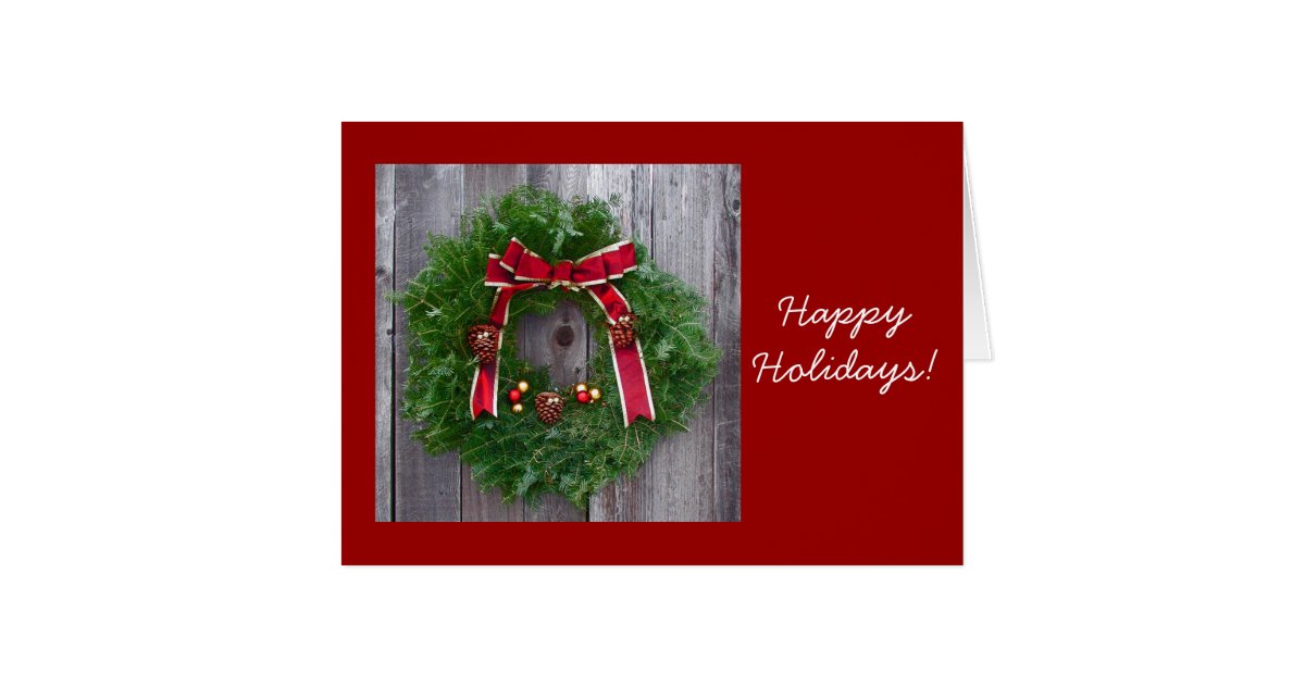 Happy Holidays! Greeting Card | Zazzle